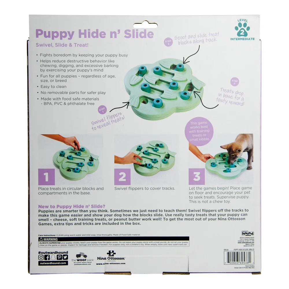 Puppy Hide N' Slide aktivointipeli pennulle