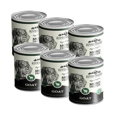 Riverwood Mono Protein Märkäruoka, Vuohi 400g