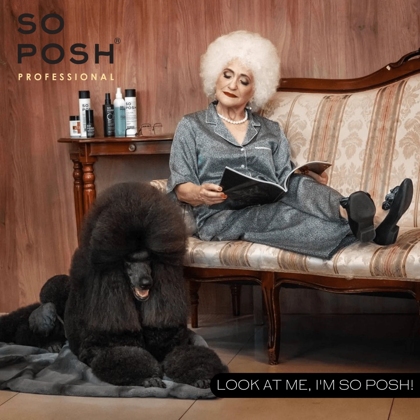 So Posh So Black Shampoo - Eri kokoja
