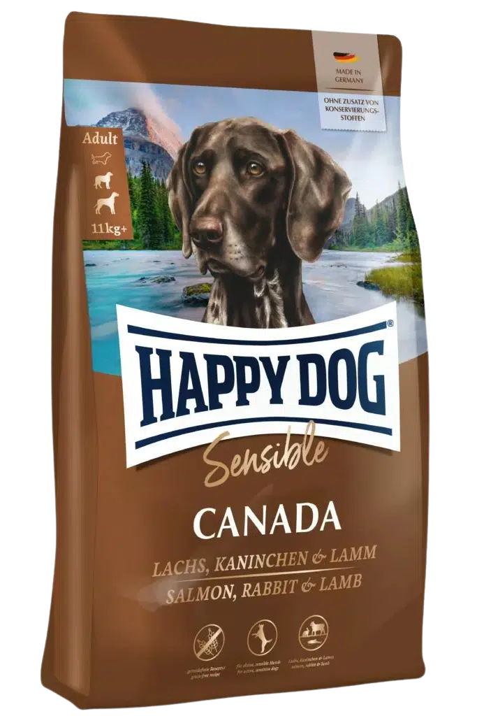 Happy Dog Sensible Canada Viljaton