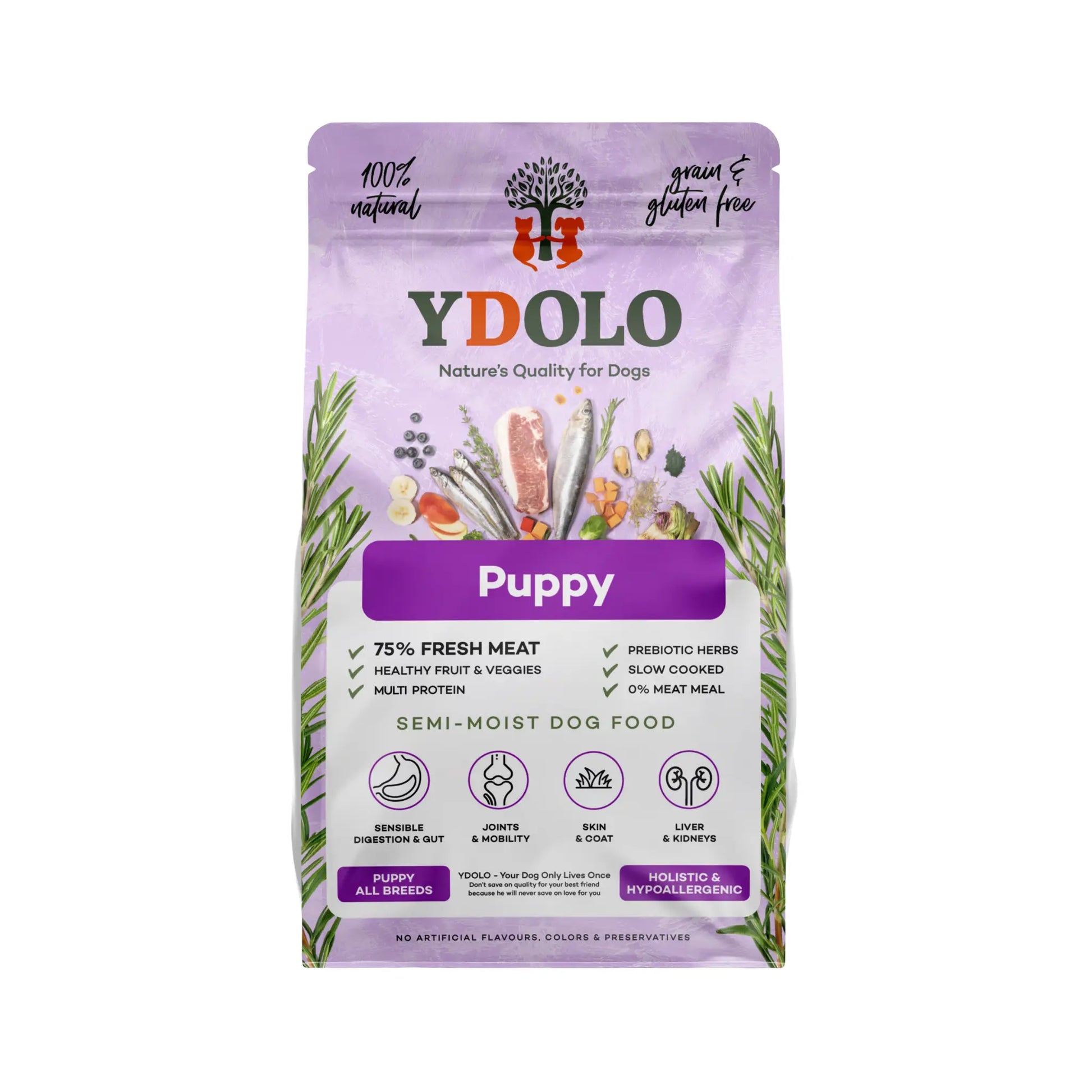 ydolo healthy pure puppy koiranruoka