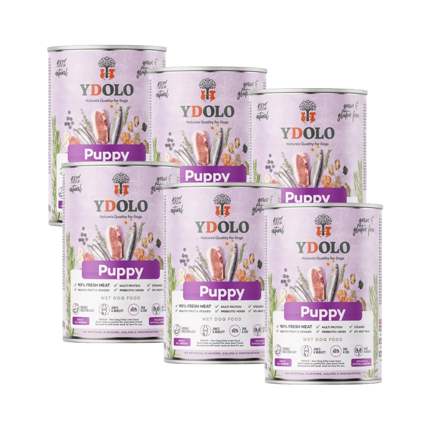YDOLO Healthy & Pure Puppy - Märkäruoka 400g