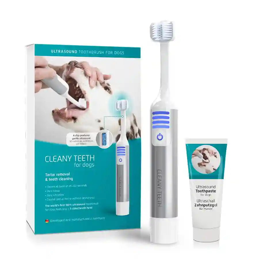 Ultraäänihammasharja koirille Cleany Teeth Starter Kit
