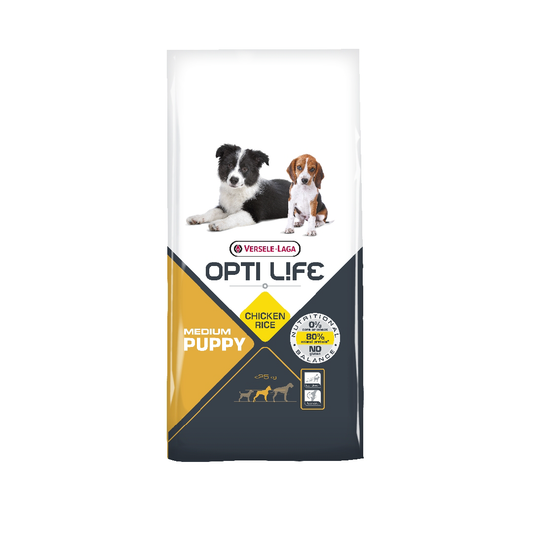 12,5 kg Opti Life Puppy Medium