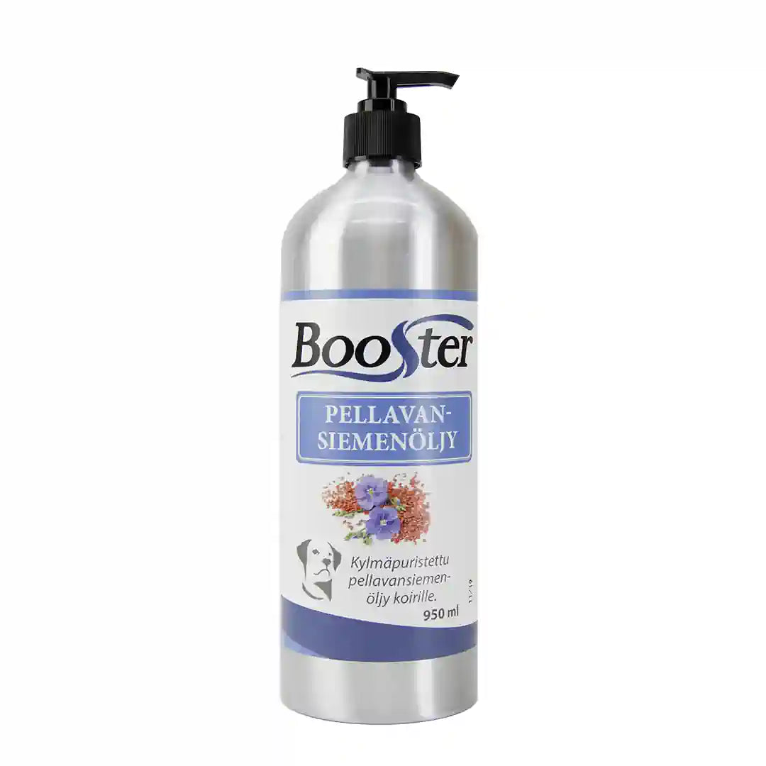 Booster Pellavansiemenöljy 950ml