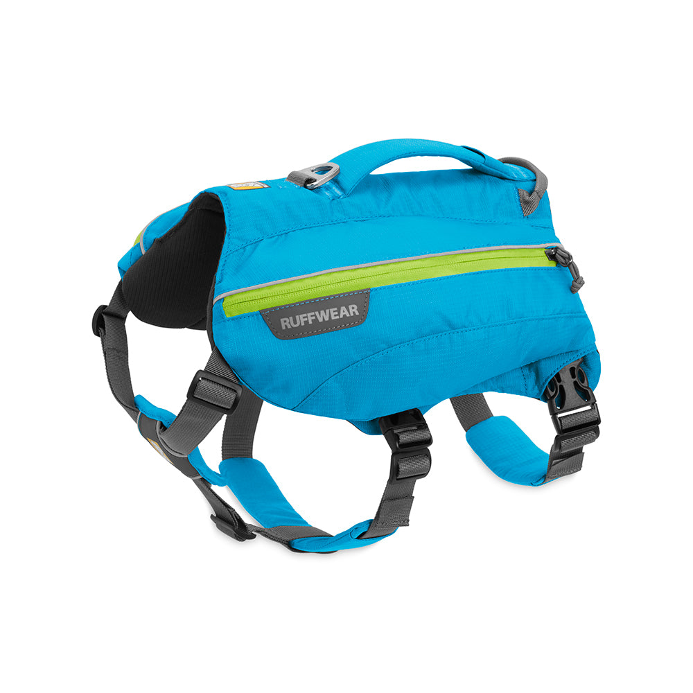 RuffWear Singletrak Pack Koiran satulalaukku L/XL sininen