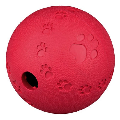 Trixie Dog Activity Snack Ball on luonnonkumista valmistettu, täytettävä aktivointipallo, joka tuo iloa ja virikkeitä koiran arkeen! Pallon sisällä oleva labyrinttirakenne hidastaa herkkujen ulostuloa ja tarjoaa koiralle pitkäkestoista viihdykettä – samalla aivot ja nenä saavat töitä.