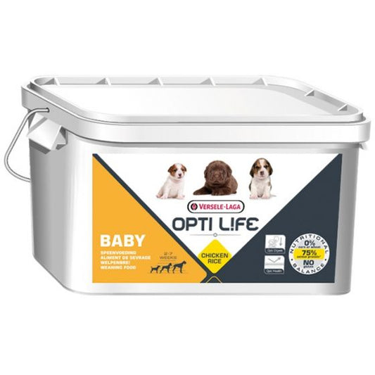 Opti Life Baby -vellijauhe koiranpennuille 3 kg