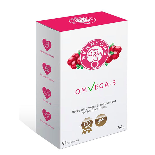 BerryOMG OMvEGA-3 90 kapselia